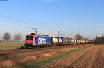 Re 482 032-0 mit dem DGS 43037 (Ludwigshafen(Rhein) BASF - Gallarate) bei Riegel 1.3.22