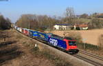 Re 482 001-5 mit dem DGS 43741 (Köln Eifeltor - Novara) bei Riegel 4.3.22