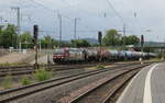 IGE 482 047-8  Jim Knopf  (91 85 4 482 047-8 CH-IRSI) mit Kesselwagen Richtung Fulda, am 08.06.2022 in Bebra.