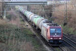 IGE 482 046-0 auf der Hamm-Osterfelder Strecke in Recklinghausen 11.1.2023