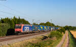 Re 482 007 mit dem DGS 43701 (Hannover-Linden Hafen - Novara Boschetto) bei Köndringen 7.7.23