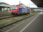 Die Re 482 049-4 in Regensburg HBF am 07.09.2007