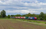 Re 482 017 mit dem DGS 43741 (Köln Eifeltor - Novara) bei Ringsheim 22.5.24