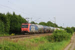 Köndringen - 29. Juni 2024 : SBB 482 000 mit einem Kesselzug in Richtung Süden unterwegs. 

Link zum Video : https://www.youtube.com/watch?v=QGlFDFMb9hk&t=477s