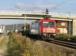 482 049 der SBB Cargo verlsst am 20.10.07 Malsch.