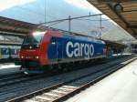 SBB,Neue SBB Cargolok BR482 am 26.03.02 in Chur (Probefahrt)