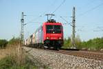 SBB Cargo mit 482 049-4 am 2.5.2008 bei Renchen.