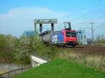 482 034 auf den Suderelbbrcken in Hamburg.