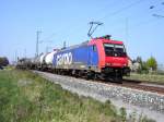 482 042-9 SBB Cargo am 14.04.2009 bei Woltdorf Richtung Braunschweig unterwegs