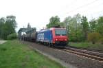 482 022-1 SBB Cargo am 22.04.2009 bei berquerung des Mittellandkanals bei Peine