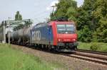 482 009-8 SBB Cargo nach berquerung des Mittellandkanals bei Peine am 19.05.2009