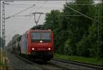 482 014 mit Gz nach Aachen West als Umleiter an der ehem. Anrufschranke 6.6.2009