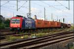 SBB cargo Re 482 042-9 mit dem DGS 95132 nach Bremerhaven (Berlin Beusselstrae, 05.07.2009)