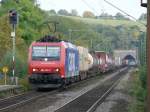 482 019-7 der SBB-Cargo befrdert einen Gterzug nach Aachen-West.