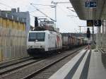 482-009 bei der Durchfahrt von Ludwigshafen Mitte.