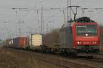 482 017-1 (SBB Cargo) fhrt am 23.1.10 durch Ratingen-Lintorf