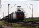 482 005 mit GZ in Richtung Frankfurt(Main).Am 09.04.10 in Grosachsen-Heddesheim.