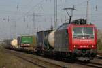 SBB Cargo 482 026 am 17.4.10 in Ratingen-Lintorf