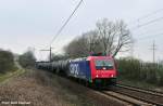 SBB Re482 036-1 kommt mit einem Kesselzug wieder zurck (Ahlten 08.04.10) 