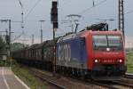 SBB Cargo 482 005-6 am 2.8.10 in Duisburg-Bissingheim