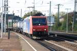 BR 482 000-7 der SBB-Cargo in Richtung Norden auf der Rheintalbahn am 28.10.2010