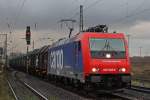 SBB Cargo 482 048 am 23.11.10 in Duisburg-Bissingheim