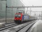 Nachdem Andreas Hackenjos den Extrazug der Konzernleitung von SBB Cargo im Schwarzwald fotografierte, erwischte ich das Gespann mit der fhrenden Re 482 035-3 und die nicht sichtbare Re 482 022-1 in