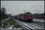 482 034 fhrt mit einem Gz am 04.12.2010 durch Dsseldorf-Rath