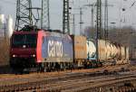 482 034-6 der SBB Cargo in Gremberg am 28.01.2011