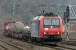 482 004-9 bei der Durchfahrt in Kln-West 26.2.2011