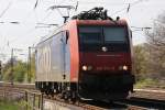 SBB Cargo 482 014-8 am 9.4.11 als Lz in Duisburg-Neudorf.