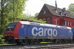 SBB Cargo 482 027-0 am 9.4.11 bei der Durchfahrt durch Ratingen-Lintorf.