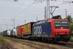 SBB Cargo 482 007 am 28.5.11 bei der Durchfahrt durch Ratingen-Lintorf.