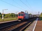 SBB Cargo Re 482 025-4 zieht einen Containerzug am 21.09.2011 durch Wiesental