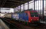 SBB Cargo 482 026-2 mit BVB-Fansonderzug in Berlin Zoologischer Garten (12.05.2012)