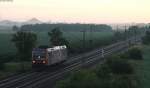 Re 482 028-8 als Tfzf bei Hgelheim 7.7.12