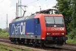 SBB Cargo 482 028  Chem Oil  am 12.6.12 als Lz in Ratingen-Lintorf.