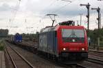 SBB Cargo 482 047 (i.E.fr RTB Cargo) am 16.6.12 mit einem KLV in Dsseldorf-Rath.