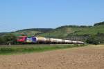 482 041-1 mit einem Kesselwagenzug in Himmelstadt am 24.07.2012