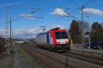 482 042 der SETG als Tfzf am 13.01.2013 in Gundelsdorf.