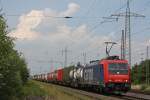 SBB Cargo 482 035 (im Einsatz RTB Cargo) am 14.8.12 in Ratingen-Lintorf.