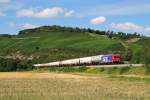 482 041 (SBB Cargo) mit Kesselzug bei Himmelstadt [04.08.2012]