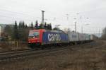 482 044-5 mit einen KLV-Zug bei Fulda am 09.03.2013

