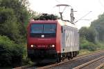 482 032-0 auf der Hamm-Osterfelder Strecke am B bei KM 37,285 am 29.8.2013