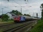 SBB 482 045 am 20.8.13 mit einem Kesselzug in Ratingen-Lintorf.