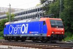 482 028-8 von ChemOil/SBB Cagro rangiert in Aachen-West am 31.8.2013.