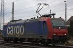 SBB Cargo 482 034 am 11.4.13 als Tfzf in Ratingen-Lintorf.