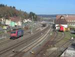 482 034-6 der SBB Cargo durchfhrt am 31.