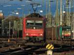 482 024-7 rangiert am 08.01.2014 in Aachen West.