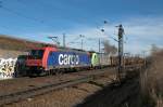 482 045 & 486 502 am 15.02.14 bei München-Trudering